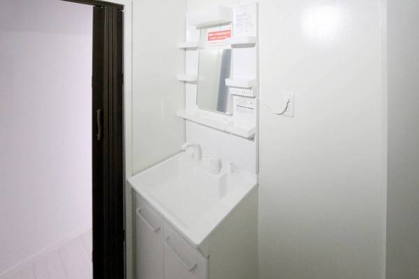 洗面設備　ビレッジハウスの同一物件・同一タイプの間取りの写真です