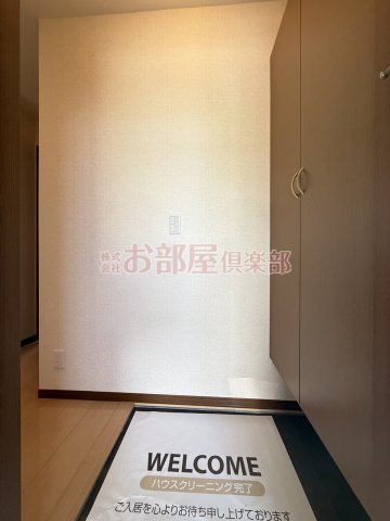 玄関　明るい玄関です