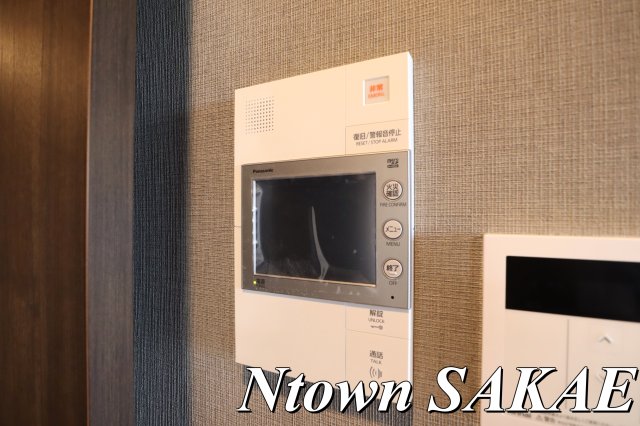 セキュリティ　モニター付きインターホンです