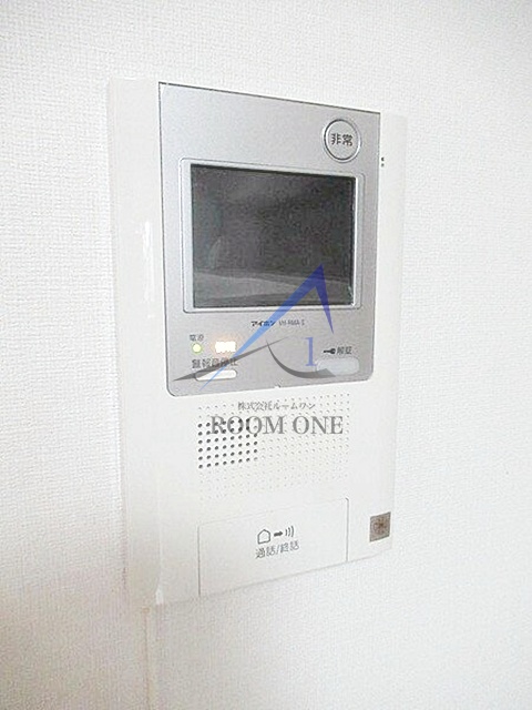 セキュリティ　モニター付きインターホンです。