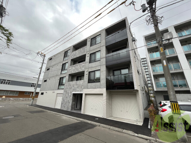 建物外観　札幌市中央区南７条西「モンツァＬ７１４」