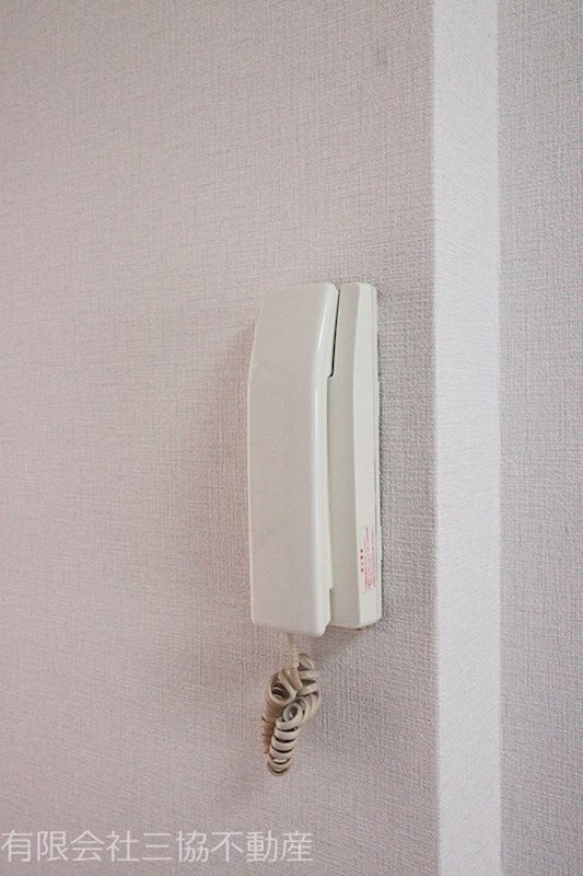 セキュリティ　インターホン付き