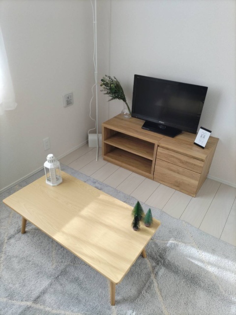 居室・リビング　モデルルーム（家具家電は付属しません）