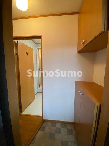 玄関　落ち着いた玄関です