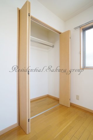 収納　お荷物の多い方でも安心のクローゼット付き♪