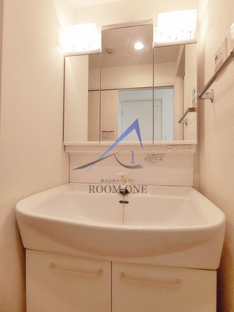洗面設備　洗面台です。