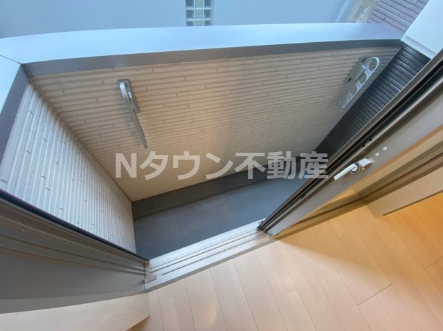 バルコニー　広々としたバルコニーです