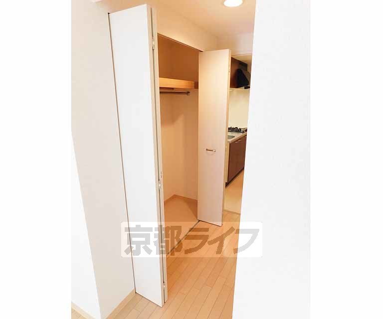 収納　大きなクローゼットです