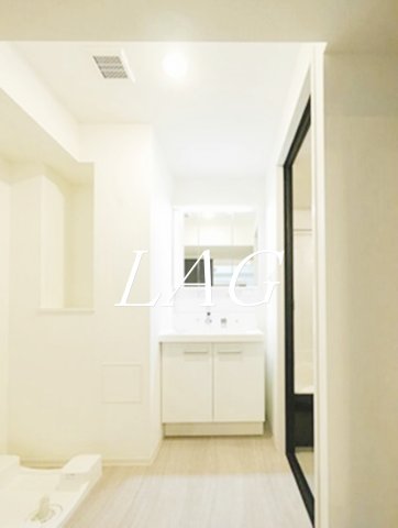 洗面設備　洗面台です。