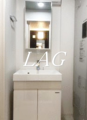 洗面設備　洗面台です。