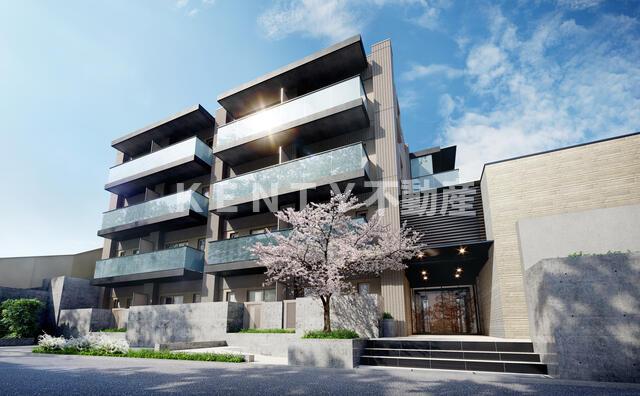 建物外観　落ち着いた雰囲気の外観です