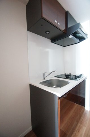 キッチン　ガスコンロ付のキッチン