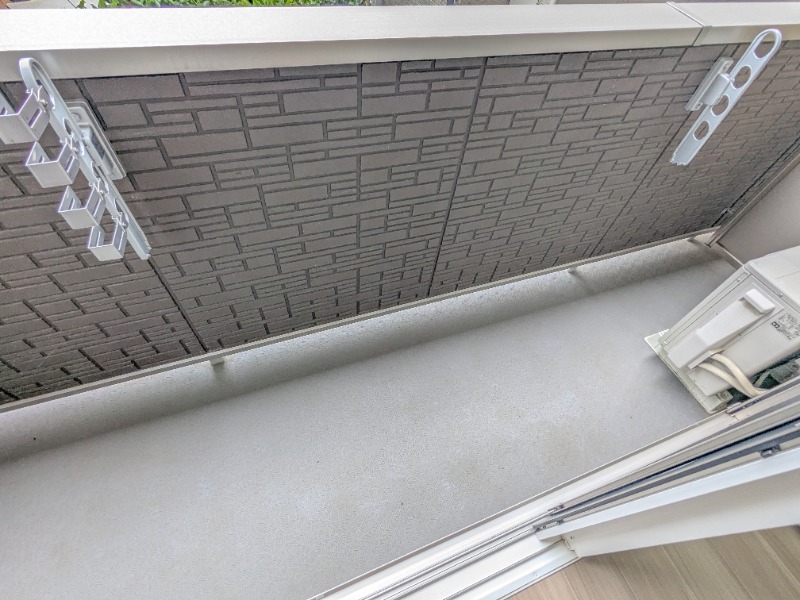 バルコニー　図面と現状に相違がある場合には現状を優先