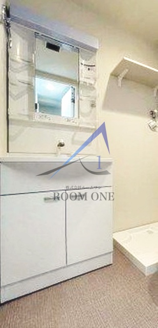 洗面設備　洗面台です。