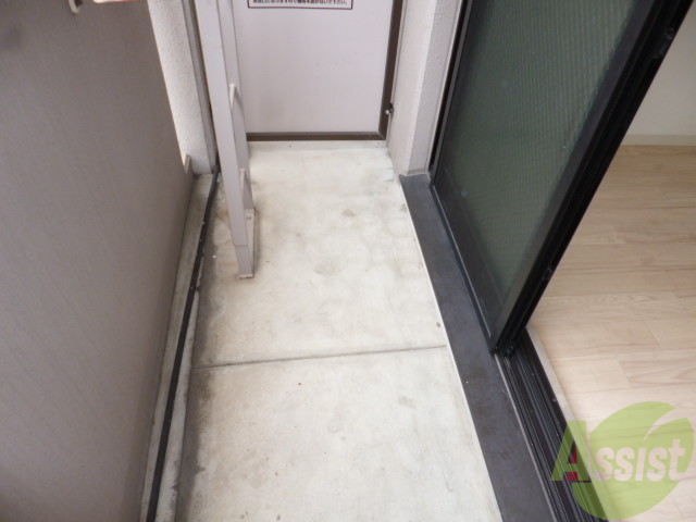 バルコニー　空が広く見えるのは嬉しいですね。