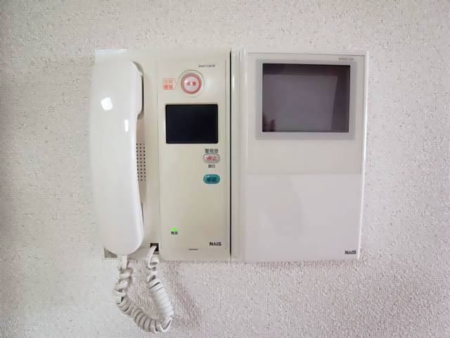 セキュリティ　ＴＶ付きモニターホンで安心です。