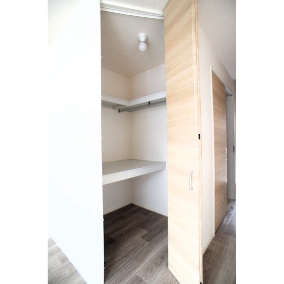 収納　ウォークインクローゼット