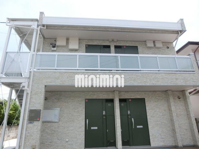 建物外観　ミニミニでは仲介手数料が家賃の半額（＋消費税）です。
