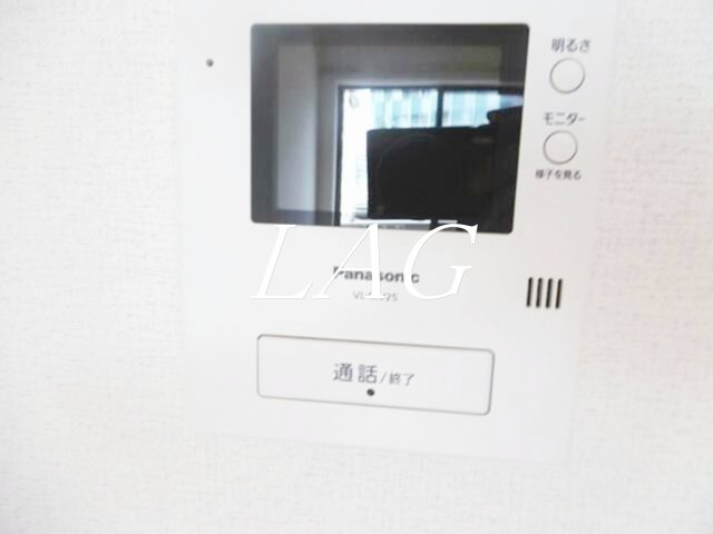 セキュリティ　モニター付インターホンです。