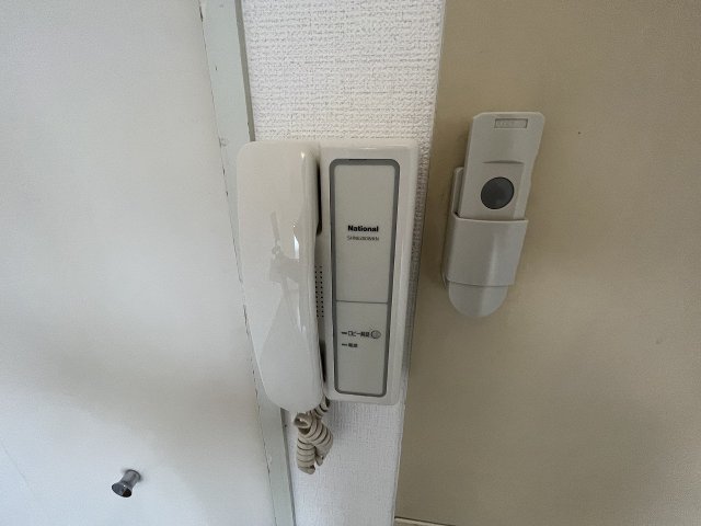 セキュリティ　インターホンです