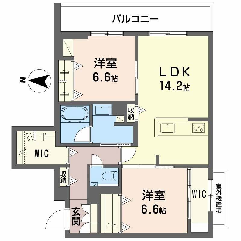 フォレストIIIの間取り写真