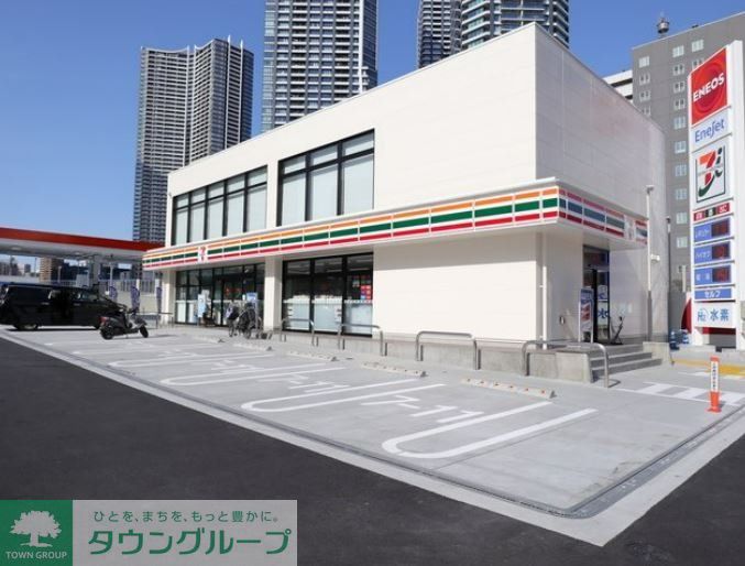 コンビニ　セブンイレブン　晴海店（コンビニ）まで520m