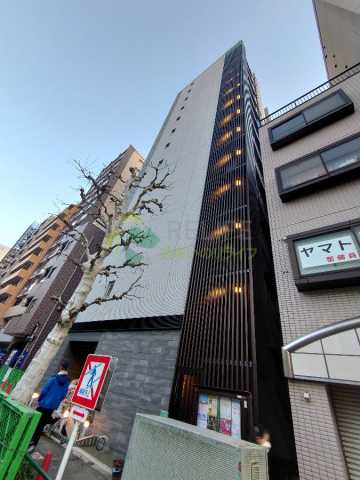 建物外観　パークアクシス神楽坂・早稲田通り