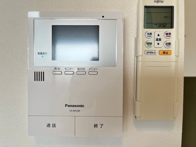 セキュリティ　同シリーズ物件のモデルルームになります※現況優先