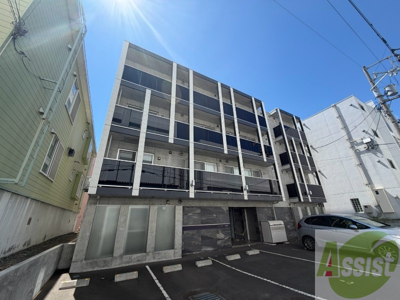 建物外観　札幌市西区二十四軒１条「フェーラシュヴァル二十四軒」