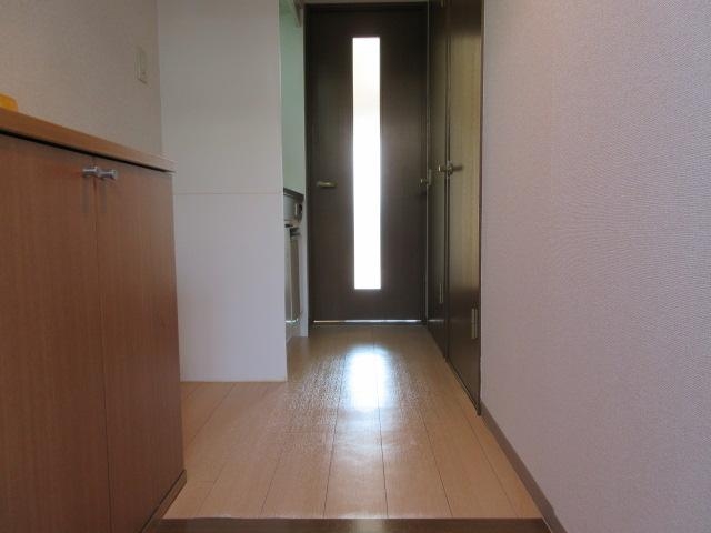 収納　玄関スペースもしっかりとありますね。