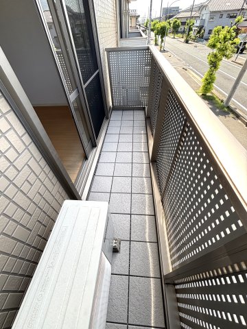 バルコニー　南西向き
