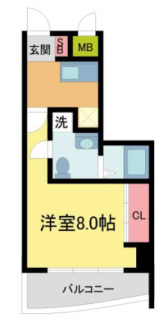 セレニテ甲子園Iの間取り写真