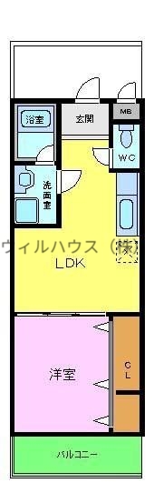 コリーヌ池上の間取り写真