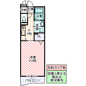 メゾングラシュ IIIの間取り写真