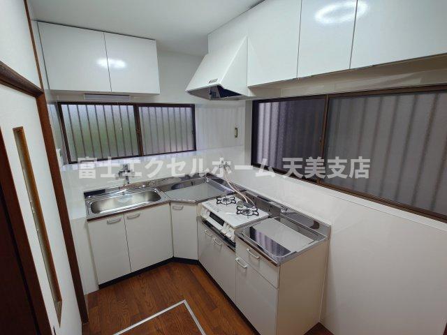 藤井寺市道明寺6丁目戸建て「のキッチン写真