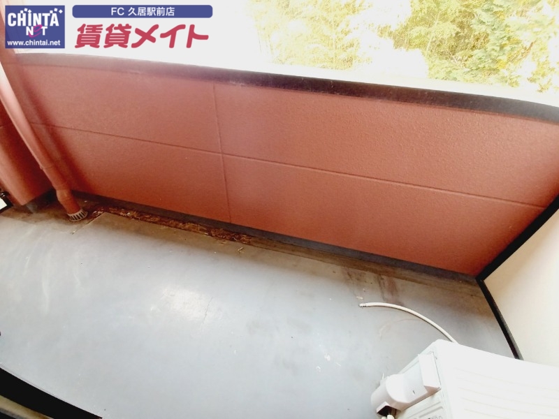 バルコニー　別部屋反転写真