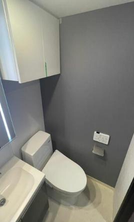 京成本線 お花茶屋駅 徒歩6分 5階建 築5年のトイレ写真