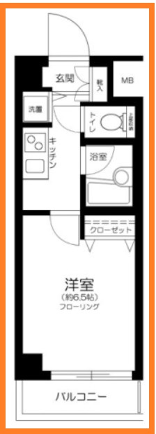 プレール・ドゥーク錦糸町の間取り写真
