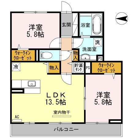 D-Room・SK IIの間取り写真