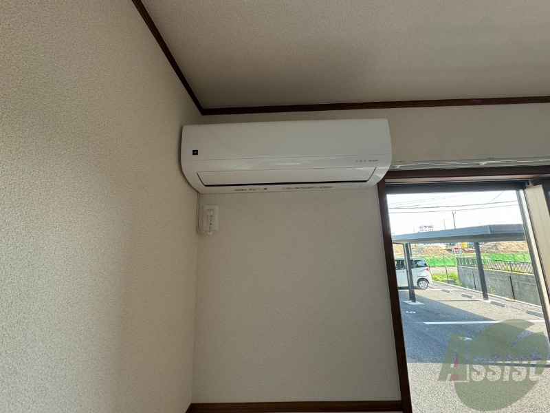 その他設備　エアコンが設置済みです。入居後すぐに使用できます。