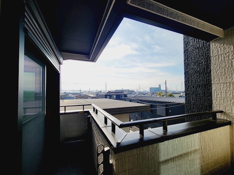 眺望　部屋からの景色です