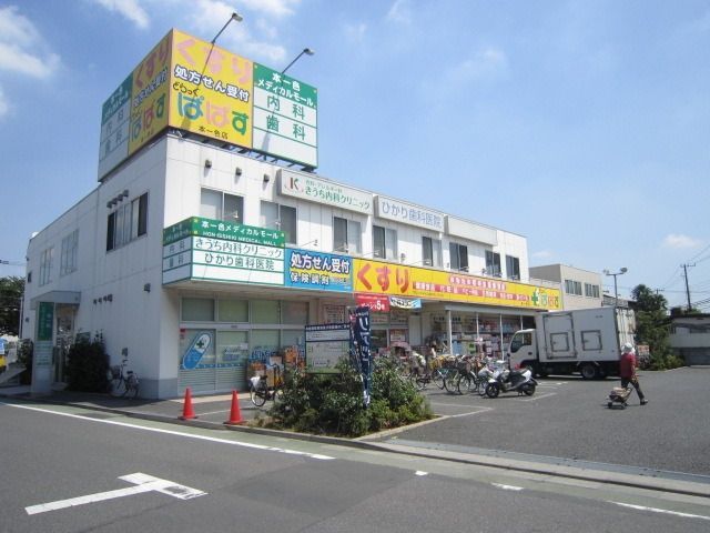 ドラックストア　どらっぐぱぱす（ドラッグストア）まで845m