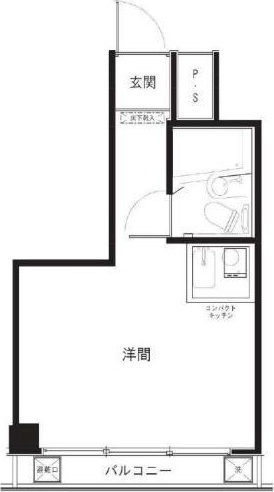 ブランシュメゾン池袋の間取り写真