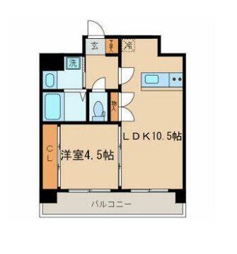 東急世田谷線 三軒茶屋駅 徒歩8分 4階建 築6年の間取り写真