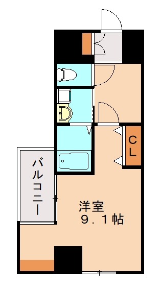 ＪＲ鹿児島本線 西小倉駅 徒歩2分 10階建 築3年の間取り写真