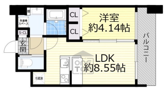プレジオ城北の間取り写真