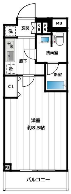 アンベリール中野鷺ノ宮の間取り写真
