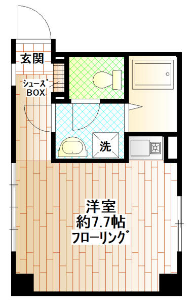 第二速見ビルの間取り