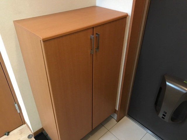 玄関　シューズボックス付き玄関です