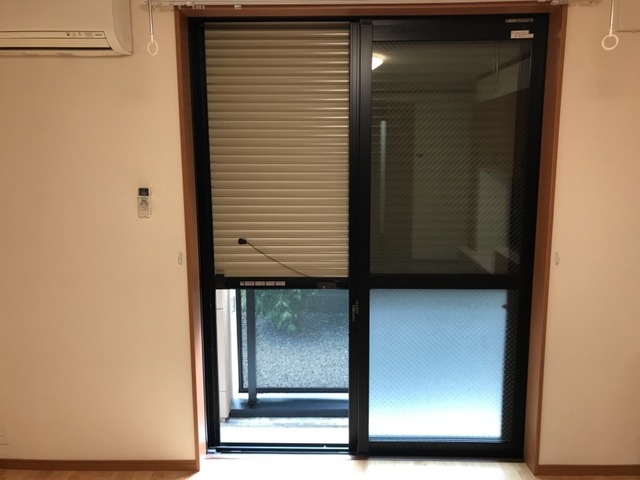 セキュリティ　シャッター付きで防犯面も安心です